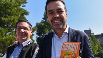 Según la Plataforma de Transparencia, Álvarez Máynez gastó 2 millones en peluches alusivos a su persona, jingles y canciones (FOTO: CRISANTA ESPINOSA AGUILAR /CUARTOSCURO)