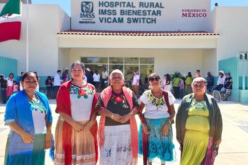 Medicina tradicional desde el IMSS, sin psilocibina