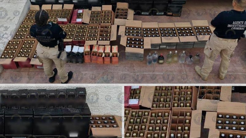 El último trago... apócrifo: Decomisan 531 botellas de tequila adulterado en Guanajuato