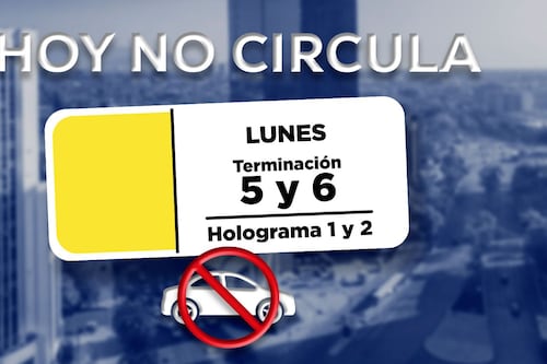 Paga la apuesta y no la multa: Así queda el Hoy No Circula en CDMX y Edomex este lunes 25 de mayo?