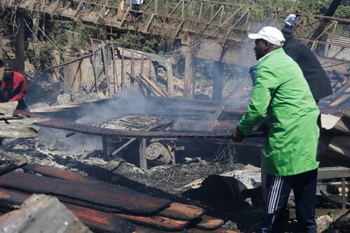 Incendio en un mercado de Kenia deja 15 muertos