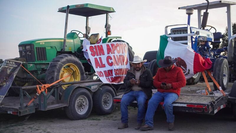 Agricultores amenazan con boicotear celebración de Sheinbaum en el Zócalo tras avance la Ley de Aguas