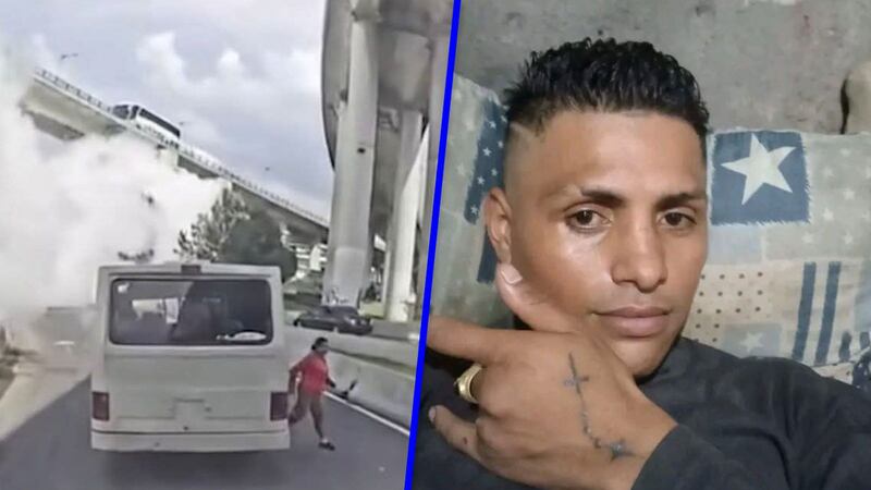 Explosión en Iztapalapa: Identifican a chofer de microbús calcinado y a mujer que corrió para huir del fuego