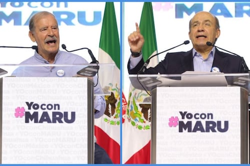 (VIDEOS) Fox y Calderón arropan a Maru Campos en Chihuahua: ‘Absurdo que seas tú la perseguida’