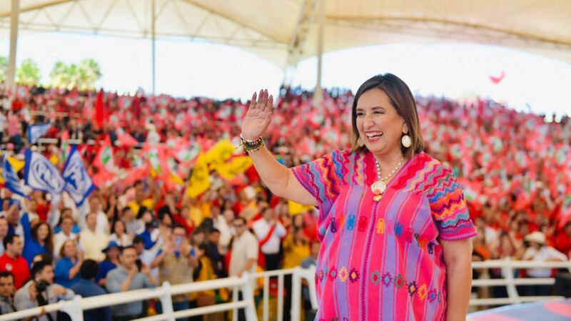 ‘¡Vivan las madres buscadoras’!: Así dio el Grito de Independencia Xóchitl Gálvez
