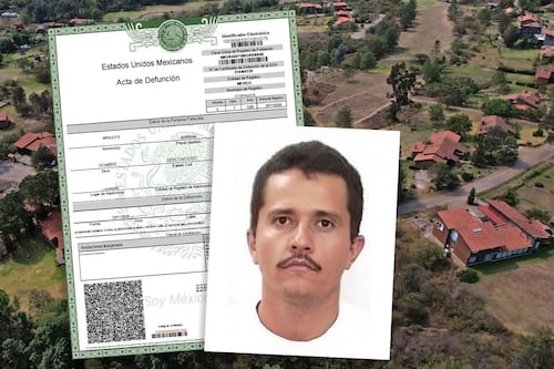¿'El Mencho’ murió al ser trasladado a CDMX? Esto reveló el acta de defunción del líder del CJNG