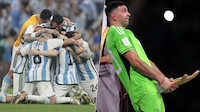 Seleccionados de Argentina reaccionan a su triunfo: De las lágrimas a la seña obscena de ‘Dibu’