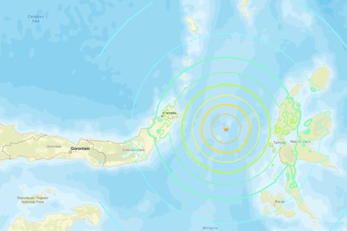 Terremoto de 7.4 de magnitud sacude costas de Indonesia; activan alerta de tsunami