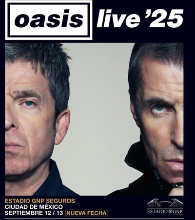 Oasis confirmó un segundo concierto en la CDMX: (Captura: Instagram @Ocesa)