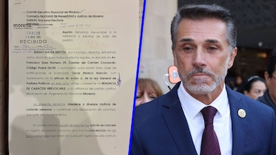 El pasado 15 de mayo, Sergio Mayer presentó su renuncia a Morena.