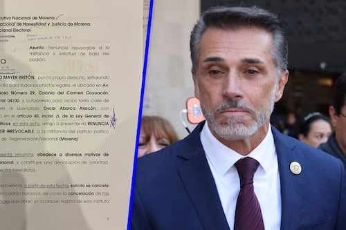 Sergio Mayer renuncia a Morena: ‘Es irrevocable y por motivos personales’
