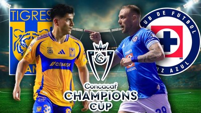 Cruz Azul se enfrenta a Tigres en la semifinal de la Concachampions 2025. (Foto: Especial El Financiero)