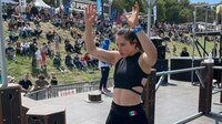 Mexicana Ella Bucio es bicampeona mundial de parkour en Montpellier, Francia