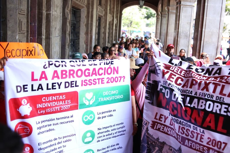 CNTE sale de negociación sin acuerdos con el Gobierno: ‘No hay respuestas sobre Ley del ISSSTE’