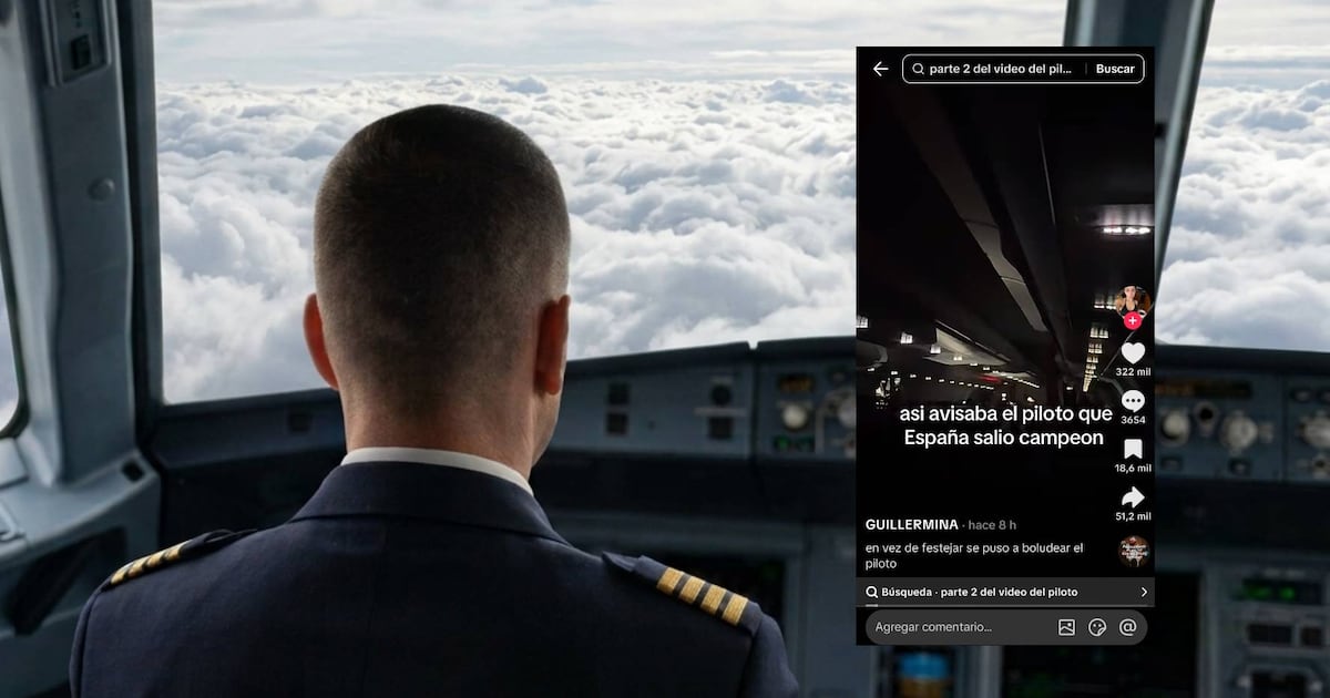VIDEO) Piloto de avión trollea a argentinos durante vuelo: Les hace creer que lograron el bicampeonato
