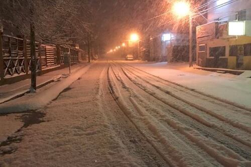 Nevada en Nogales provoca cierres carreteros