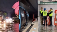 Del Metro a la Cámara de Diputados: intensas lluvias en la CDMX dejan fuertes afectaciones