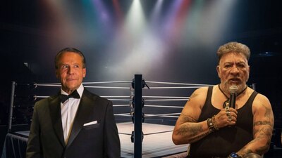 Alfredo Adame pidió que se hiciera oficial una pelea contra Carlos Trejo para la próxima edición de Supernova Strikers. (Foto: Cuartoscuro/Victoria Valtierra/Pedro Anza/Imagen generada con IA Gemini)