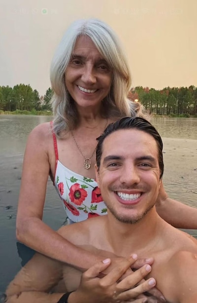 Vadhir Derbez y su mamá Silvana Torres. (Foto: Instagram @vadhirb)