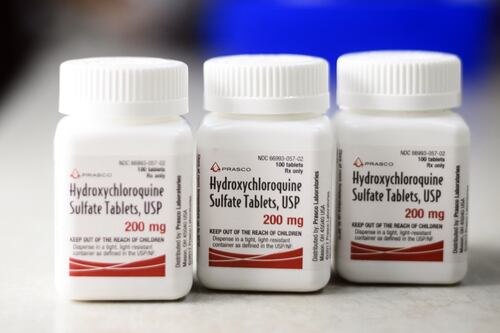 Estudio confirma que hidroxicloroquina, medicina tomada por Trump, no sirve para prevenir COVID-19
