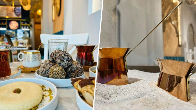 Café turco en arena caliente, una delicia para probar en esta cafetería de la CDMX