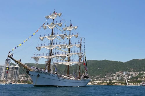 Buque Escuela Cuauhtémoc vuelve al mar: Viaja a EU y Canadá en su primera misión tras accidente de 2025