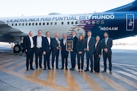 Aeroméxico repite en 2026 como la aerolínea global más puntual del mundo