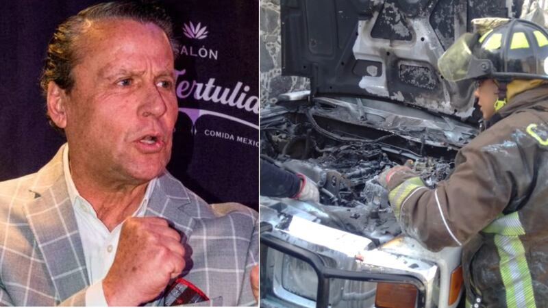 Una más de Alfredo Adame: Lujosa camioneta del exconductor de ‘Hoy’ se incendia en CDMX