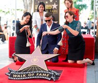 ¡Pisando fuerte! Alejandro Sanz ya tiene su estrella en el Paseo de la Fama de Hollywood