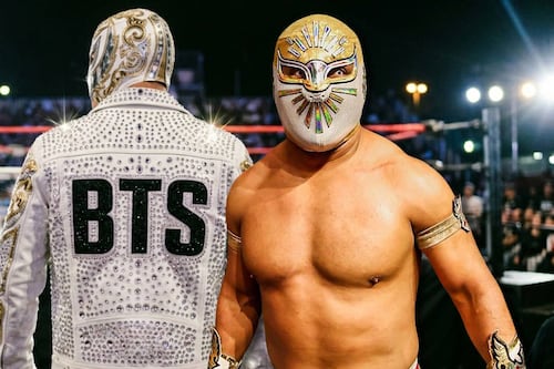 ‘Fue una sorpresa’: La historia detrás de la chamarra de BTS que usó Místico en la Arena México