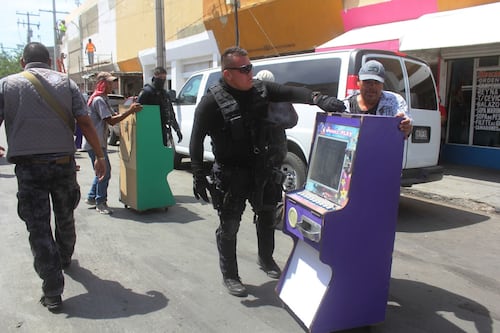 Aseguran en CDMX 266 máquinas tragamonedas en las alcaldías Cuauhtémoc e Iztapalapa