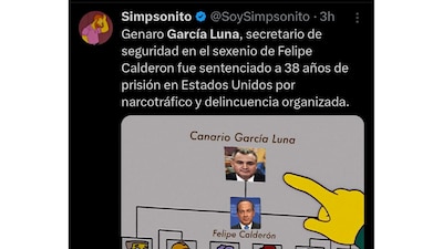 Memes de la sentencia de Genaro García Luna. (Foto: Redes Sociales)