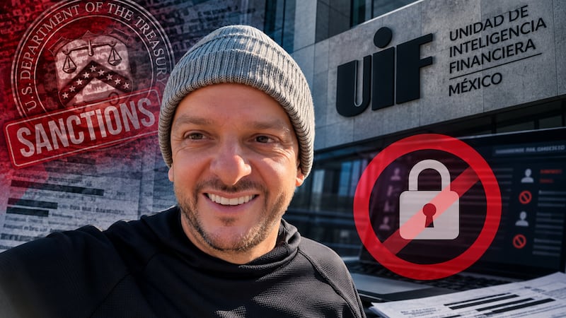 UIF bloquea cuentas de Carlos Torres, exesposo de Marina del Pilar, tras acusación de EU