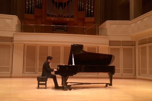 El pianista mexicano Manuel Antonio Casas gana segundo lugar en competencia internacional