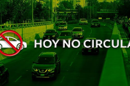 Con mala calidad del aire, el Hoy No Circula para el 12 de febrero opera con normalidad en CDMX y Edomex