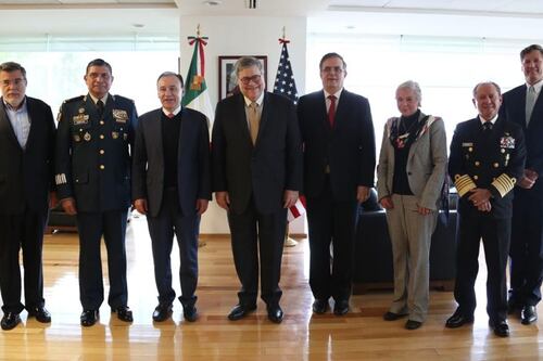 México y EU acuerdan implementación de programa binacional contra el tráfico de armas