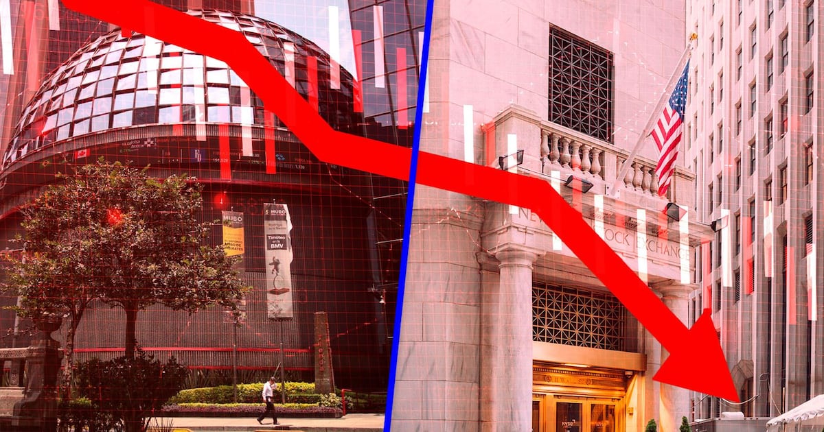 Bolsa Mexicana cae 1.24%, su peor baja desde mayo; Wall Street cierra ...
