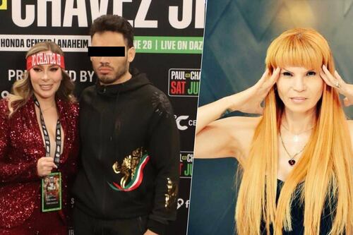 ¡Primer round! Frida Muñoz, esposa de Chávez Jr. y viuda de hijo del ‘Chapo’, se pelea con Mhoni Vidente