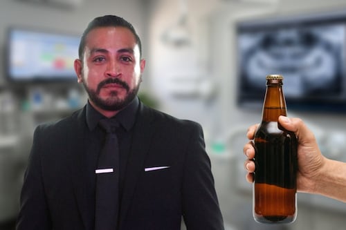 Por destapar caguamas con la boca: Luis Fernando Peña requirió de 6 implantes dentales