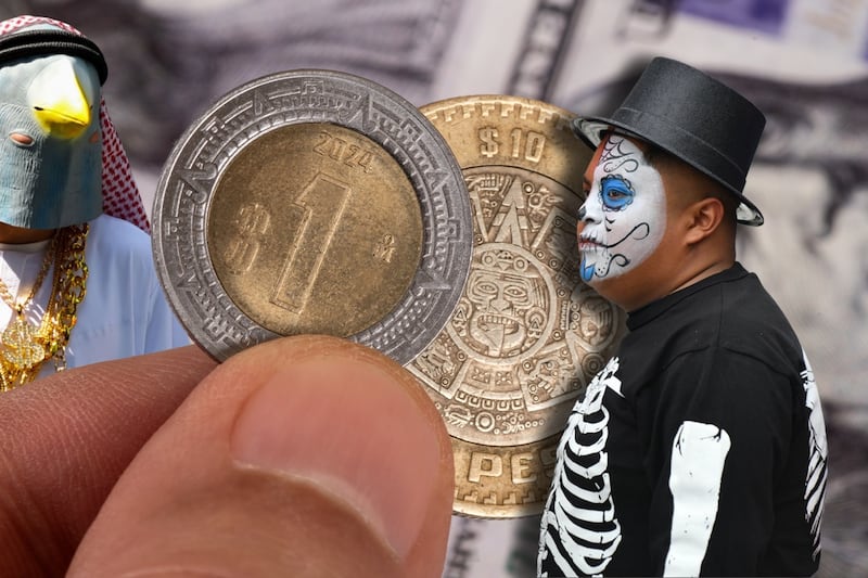 ‘Calaverita’ para el peso: Gana 3 centavos ante el dólar por posible aumento en tasas de la Fed