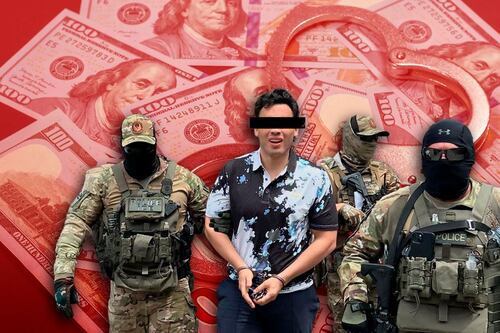 Encadenado, pero con Gucci: ¿Cuánto cuestan los tenis rojos que Chávez Jr. usó al ser deportado?