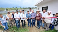 Delfina Gómez invierte en infraestructura para almacenar agua en Texcoco; beneficia a productores de flor