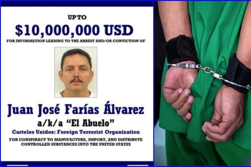 ¿Quién es ‘El Abuelo’, el líder de Cárteles Unidos por el que EU ofrece 10 mdd por ‘su cabeza’?