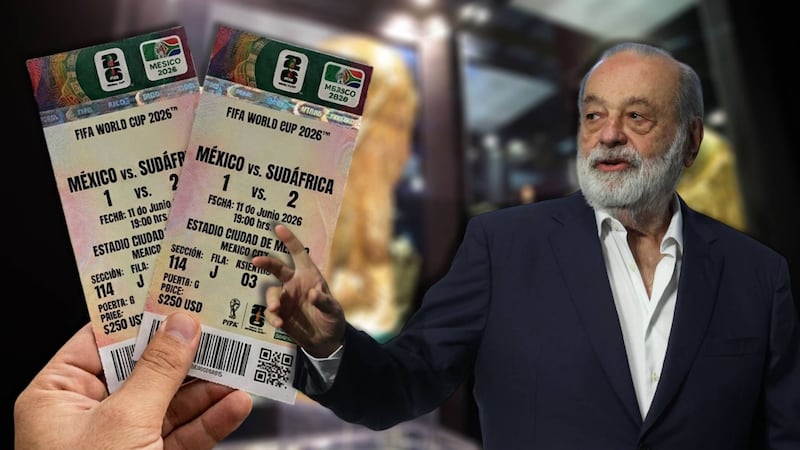 Carlos Slim considera ‘carísimos’ los boletos del Mundial 2026: ‘Es un exceso’