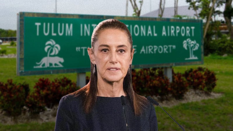 ‘Se van a recuperar’ las rutas aéreas canceladas a Tulum, afirma Sheinbaum y adelanta plan