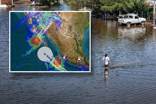 Y aún no toca tierra el Huracán ‘Polo’: Así se ven las lluvias e inundaciones de hoy