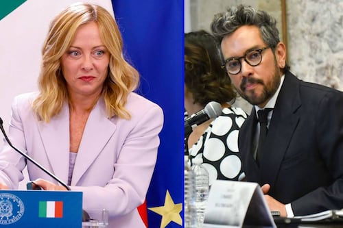 ¿Giorgia Meloni puede rechazar a Genaro Lozano como embajador de México en Italia?