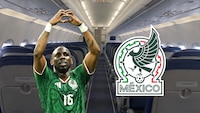 ¡Gracias, Quiñones! Así recibieron los pasajeros de un avión al goleador de México en el Mundial 2026