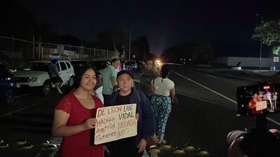 Los familiares dijeron que los marinos estaban desconcertados.