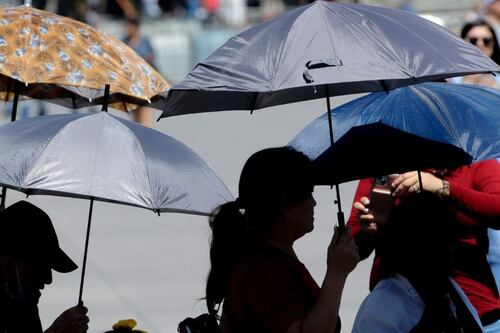 CDMX ‘se derrite’: Rompe nuevo récord histórico de calor con 34.7 grados
